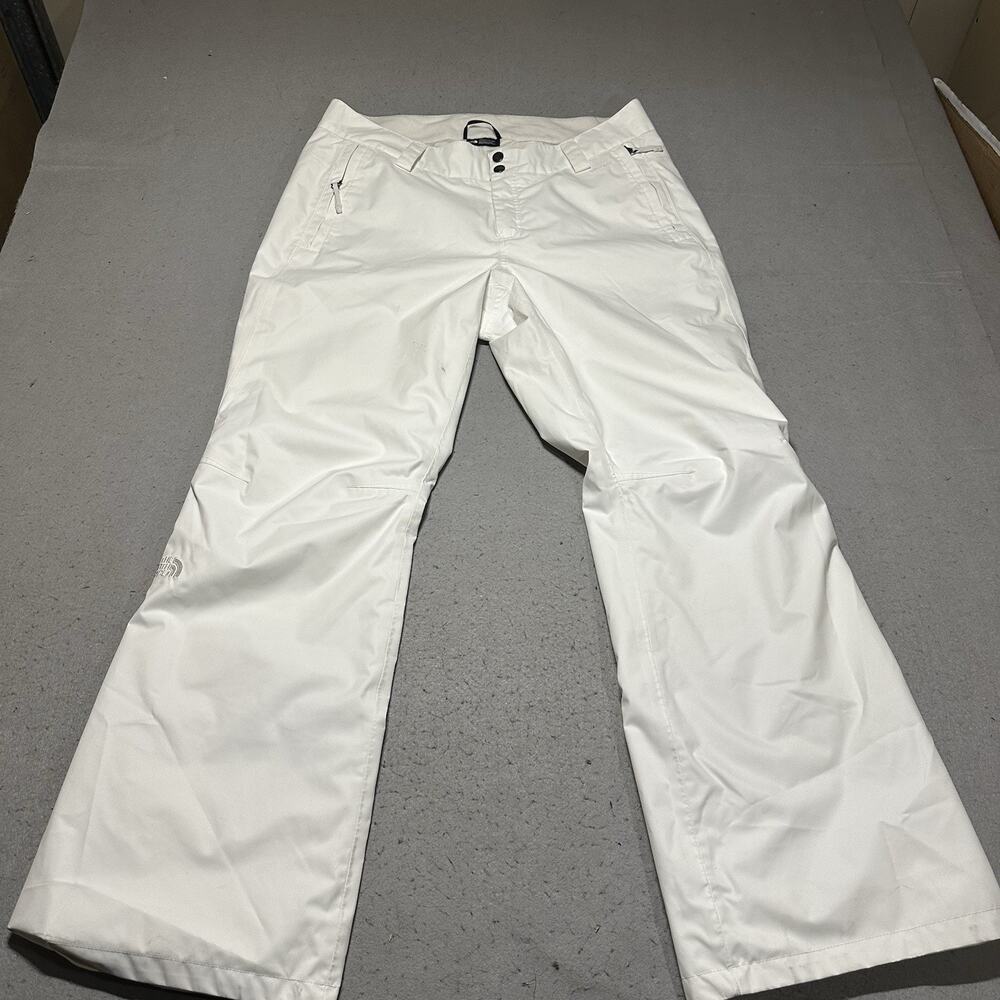 The North Face Freedom Snow Pants Women’s Large White Ski Snowboard‎ Dryvent